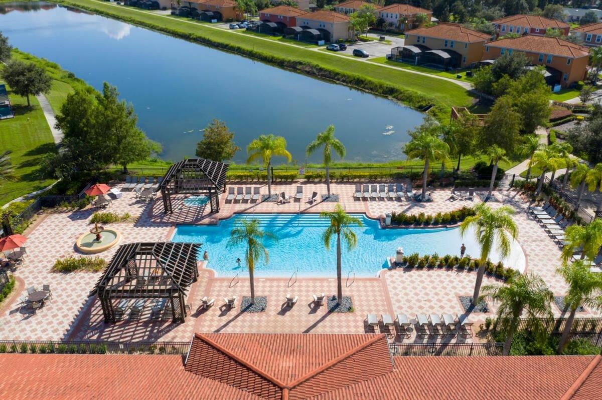 Four Bedroom W/ Screened Pool Close To Disney 4572 Kissimmee Exteriör bild