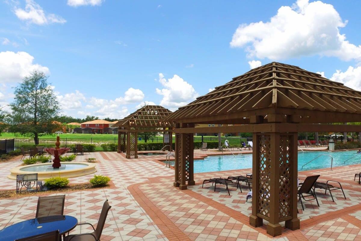 Four Bedroom W/ Screened Pool Close To Disney 4572 Kissimmee Exteriör bild